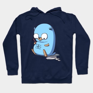 Golang Gopher Go Six Pack Hoodie